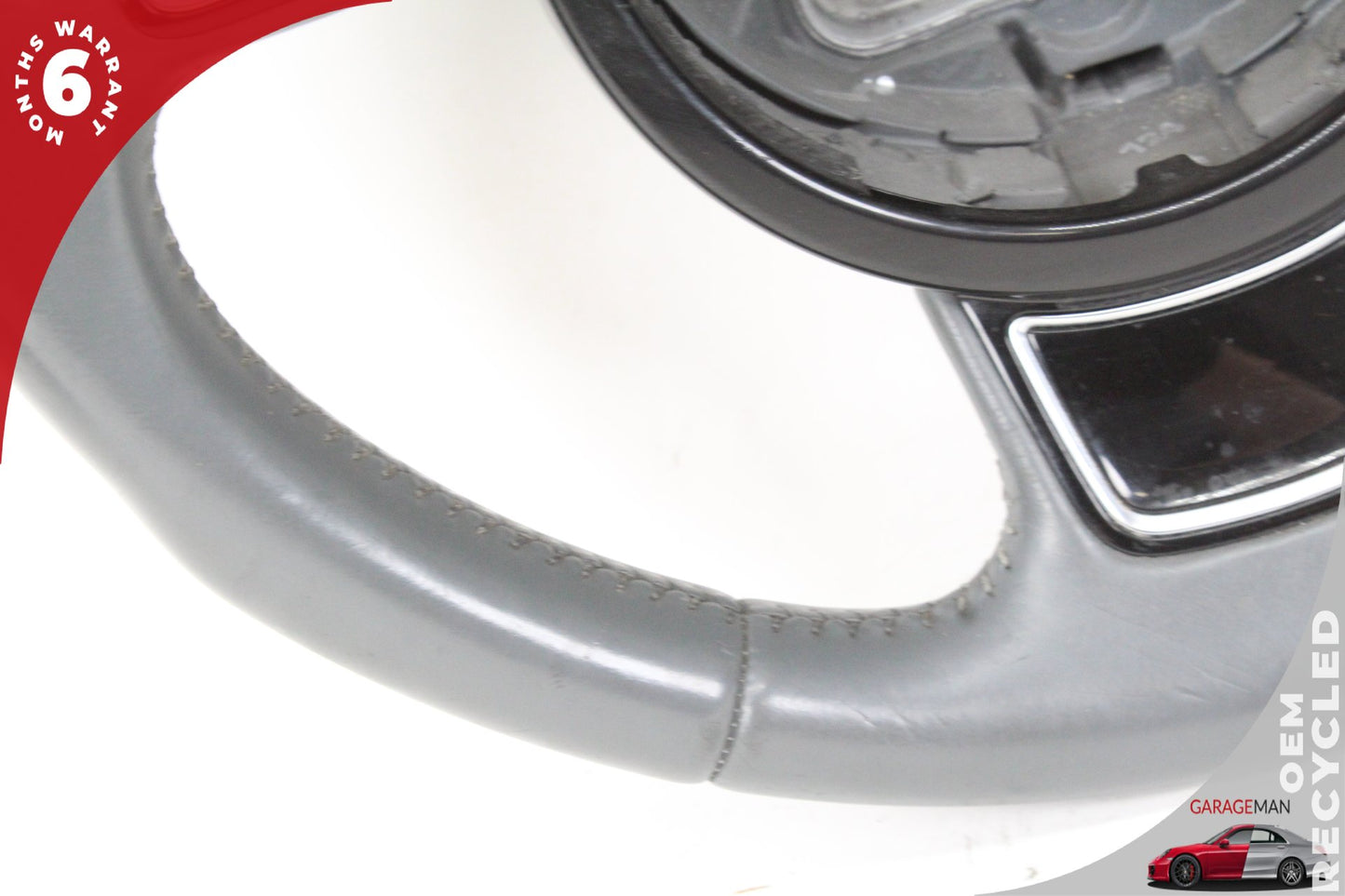 12-18 Audi A6 C7 Sedan Sport Flat Bottom Steering Wheel w/ Paddle Shifters