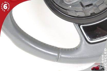 12-18 Audi A6 C7 Sedan Sport Flat Bottom Steering Wheel w/ Paddle Shifters