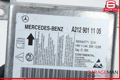 14-16 Mercede W212 E350 Airbag Air Bag Sensor SRS Control Module OEM