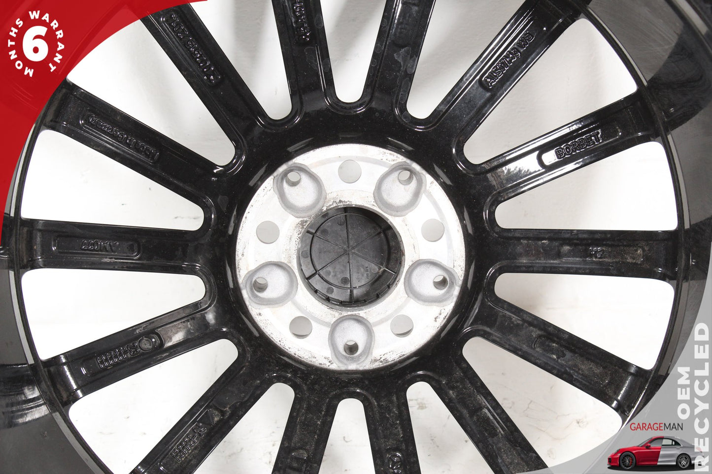 2015-2023 Mercedes W205 C300 C400 Rear Wheel Rim 8.5JX19H2 ET52 2054011400 OEM