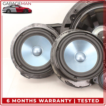 2007-2009 Mercedes W211 E350 E550 Harmon Kardon Logic7 Subwoofer Speaker Set OEM