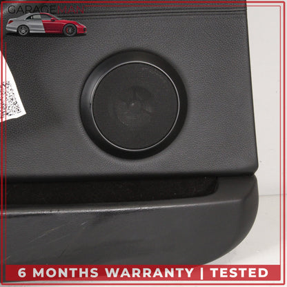 2004-2010 BMW 650i E64 Front Left Door Interior Panel Assembly Black OEM