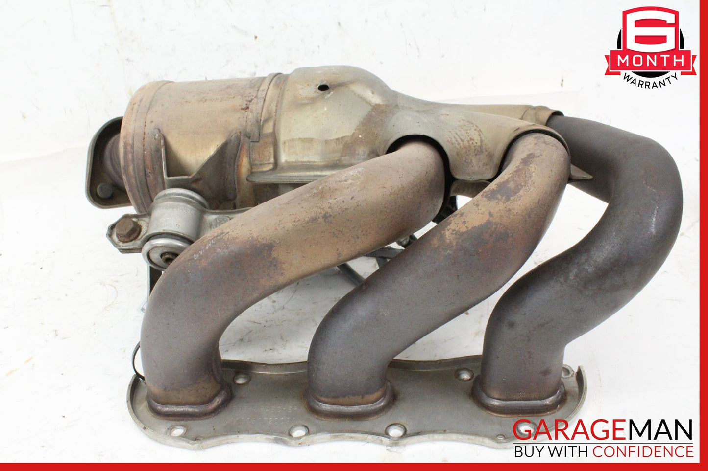 2014-2016 Porsche Cayman 981 Right Side Exhaust Manifold Catalytic Converter OEM