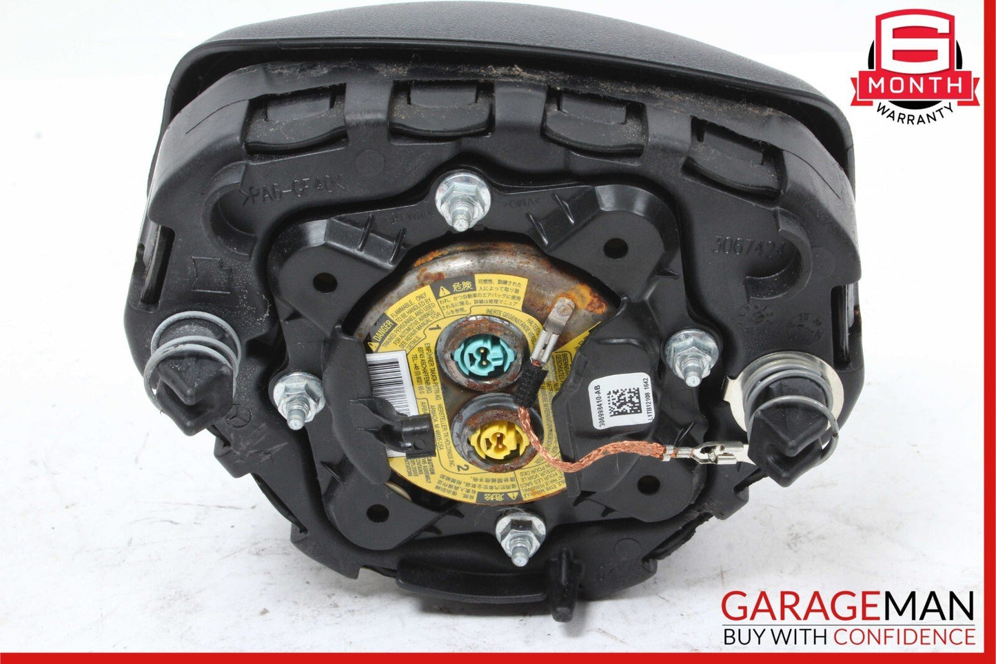 12-17 Mercedes C250 C300 E400 E550 Driver Steering Wheel Airbag Air Bag Black