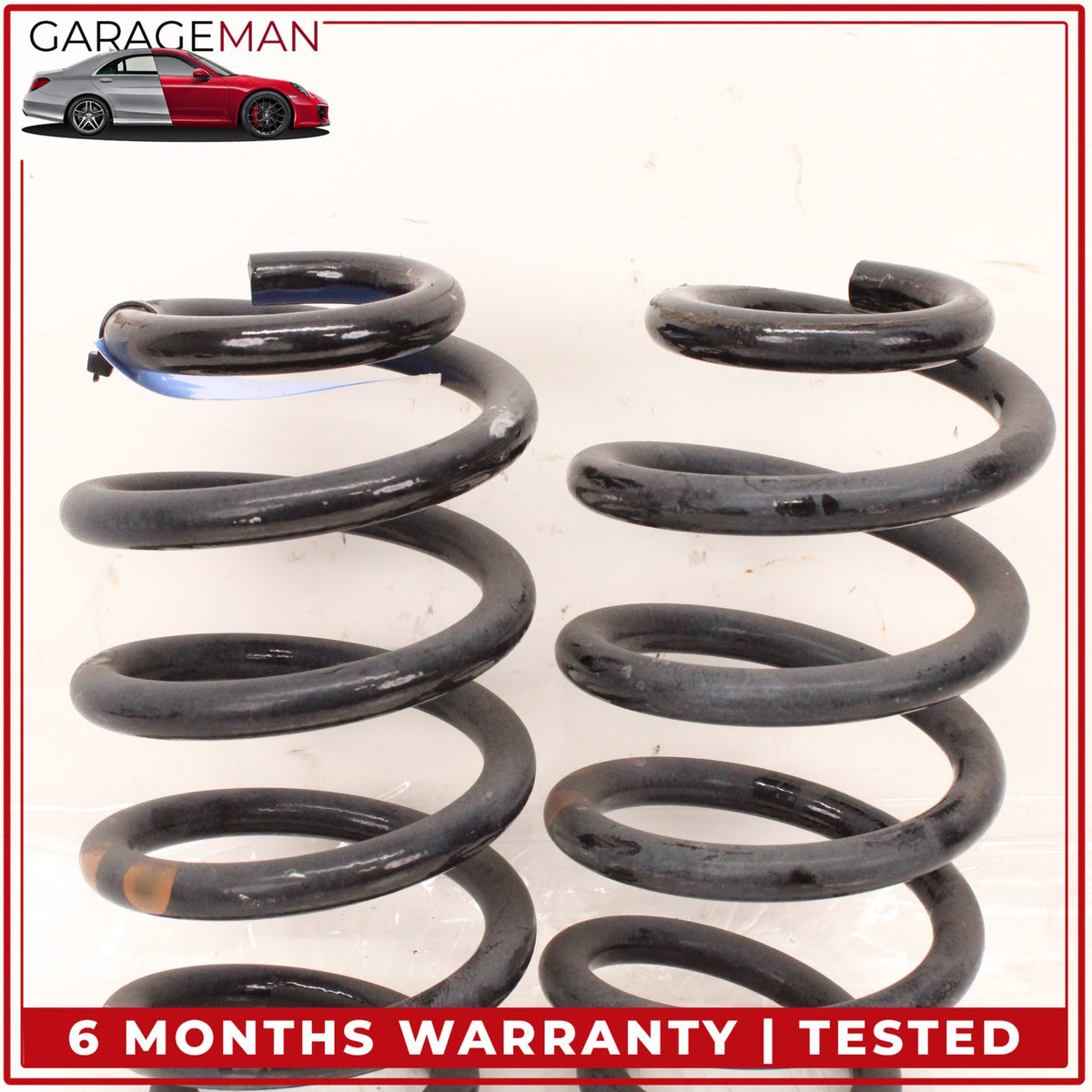 2014-2017 Mercedes W242 B Electric Drive Rear Left and Right Coil Spring OEM