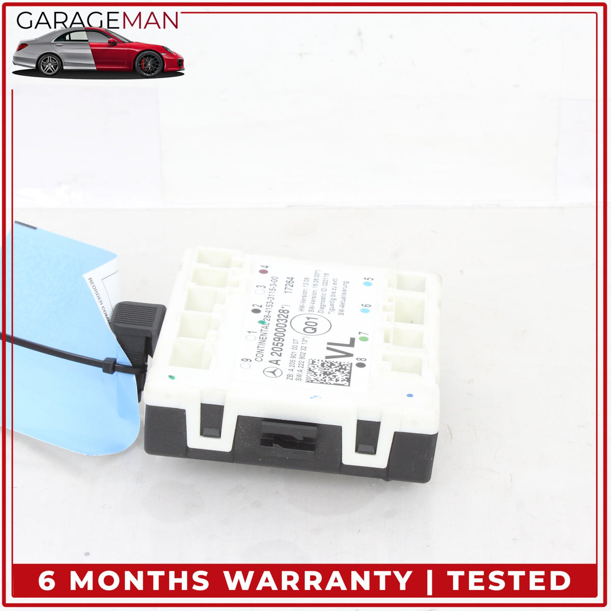 2015-2019 Mercedes X253 GLC300 Front Left Door Control Module 2059000328 OEM