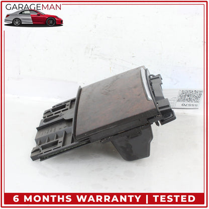 2012-2018 Audi A6 A7 Front Center Console Storage Tray Box Wood 4G0864131 OEM