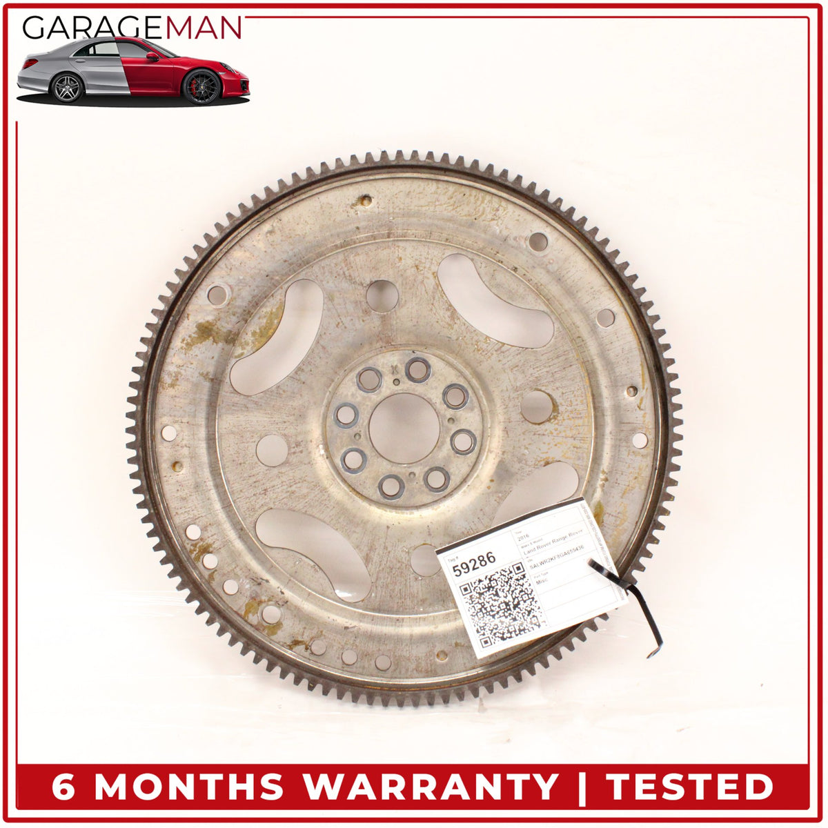 2016-2021 LR Range Rover Sport L494 L405 Transmission Flywheel Plate OEM