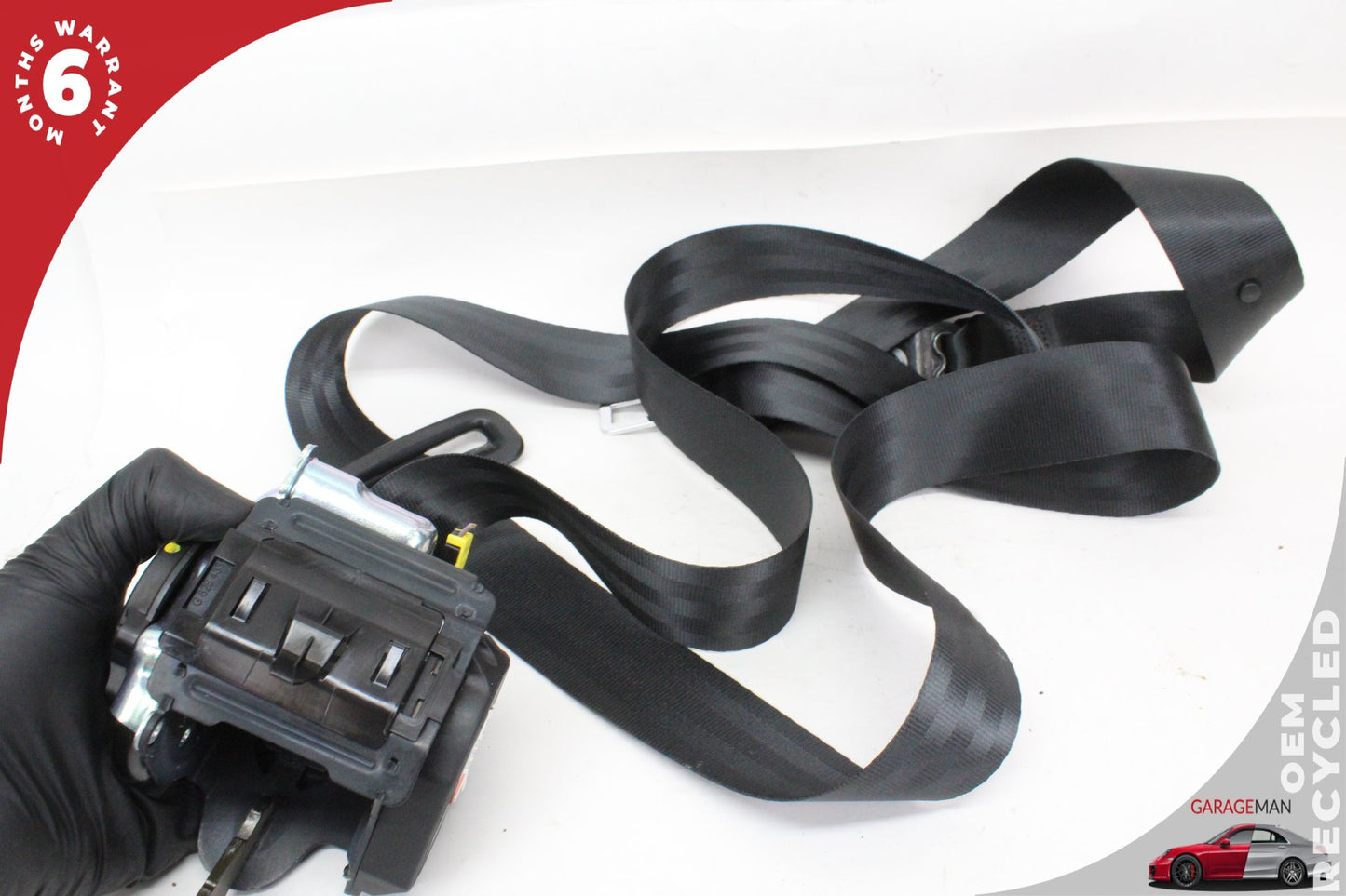 2016-2020 Jaguar XF X260 Rear Left or Right Side Seat Belt Black 630793900D OEM