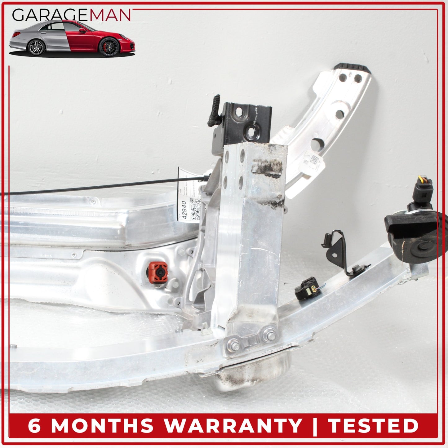 2015-2018 Mercedes-Benz C350e W205 Sedan Radiator Core Support 2056201734 OEM