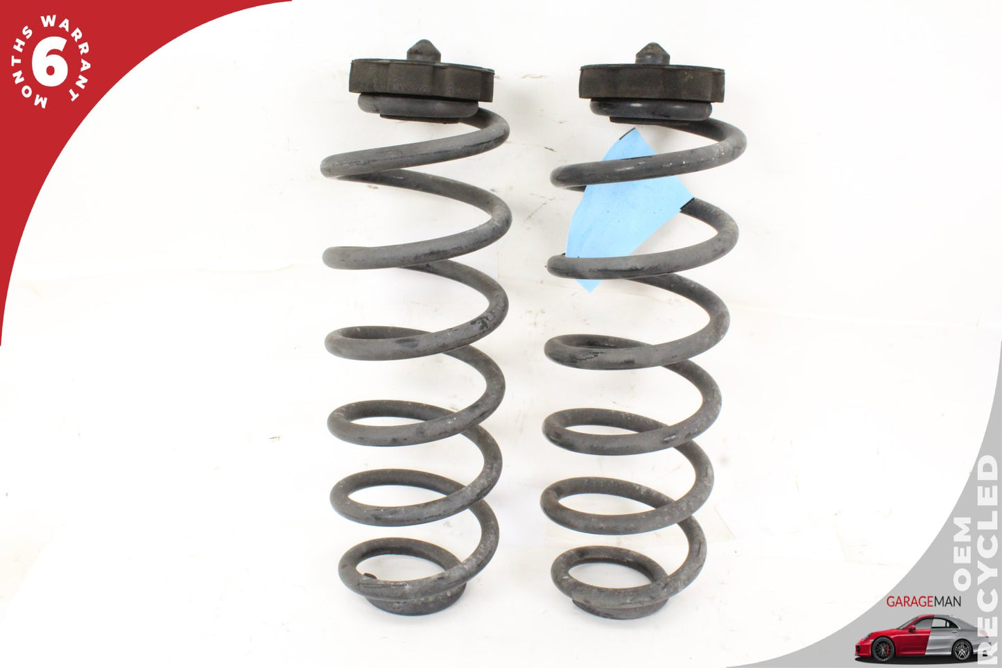 2009-2017 Audi SQ5 Q5 Rear Left and Rear Right Side Coil Spring Set of 2 OEM