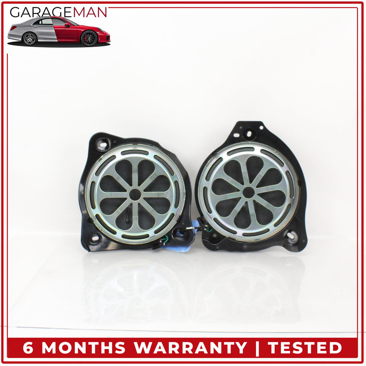 2015-2023 Mercedes W205 C300 Front Left and Right Side Subwoofer Speaker Set OEM