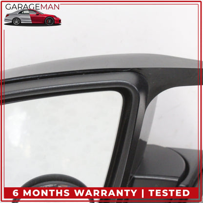2007-2013 BMW X5 E70 Front Left Driver Side Door Rear View Mirror Black OEM