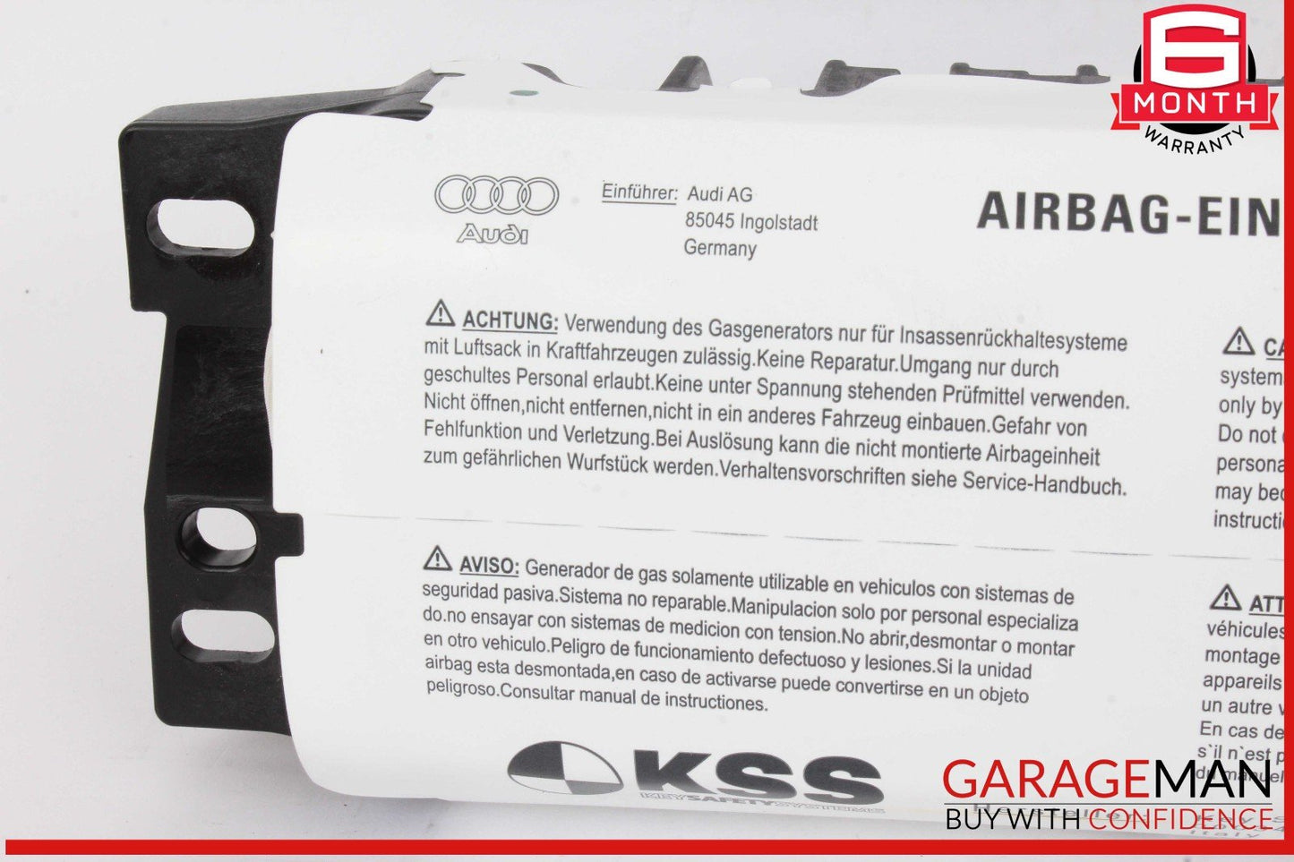 Audi A4 Front Right Passenger Side Dash Dashboard Air Bag Airbag OEM