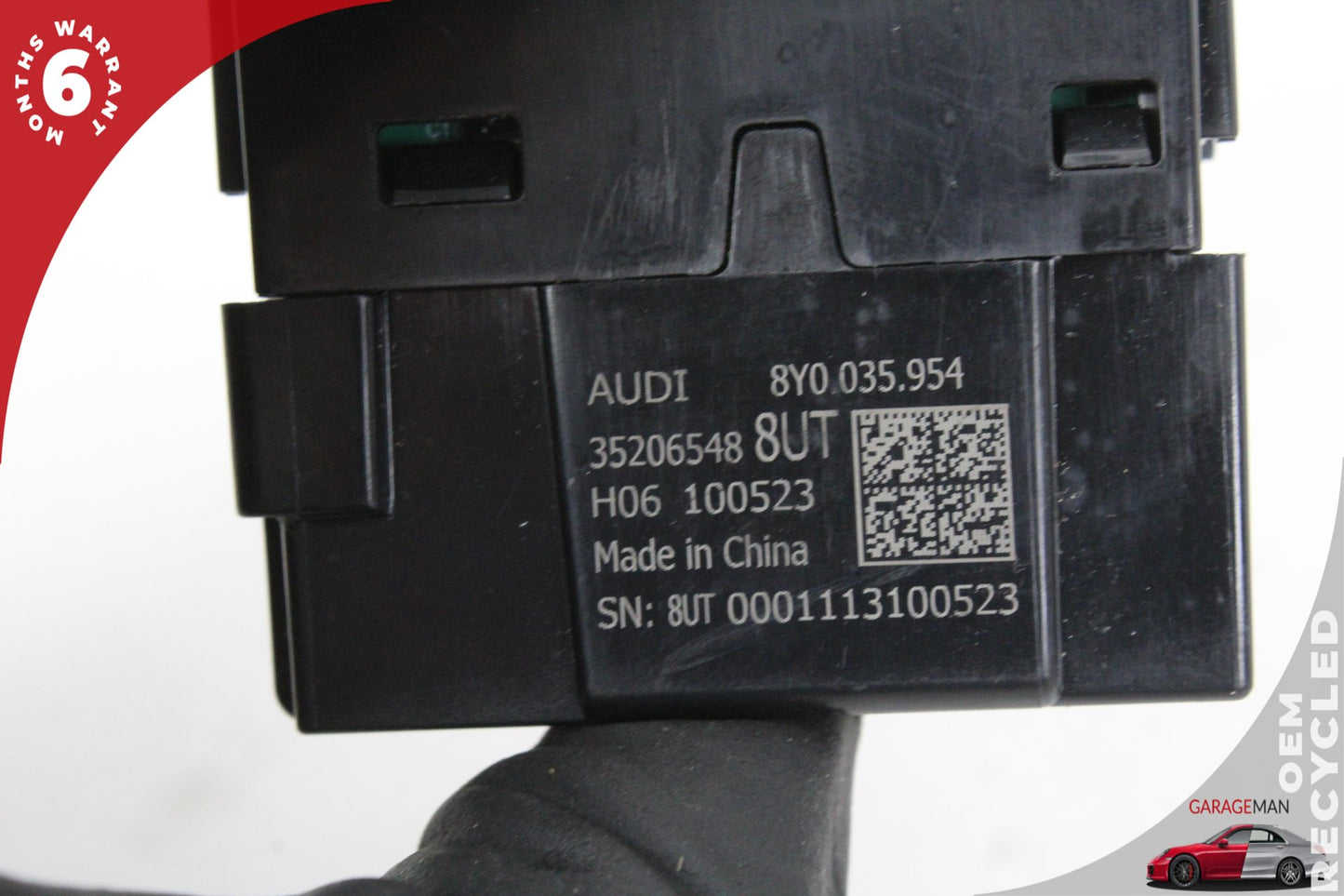 2022-2024 Audi A3 Rear Center Console Double USB-C Port 8Y0035954 OEM