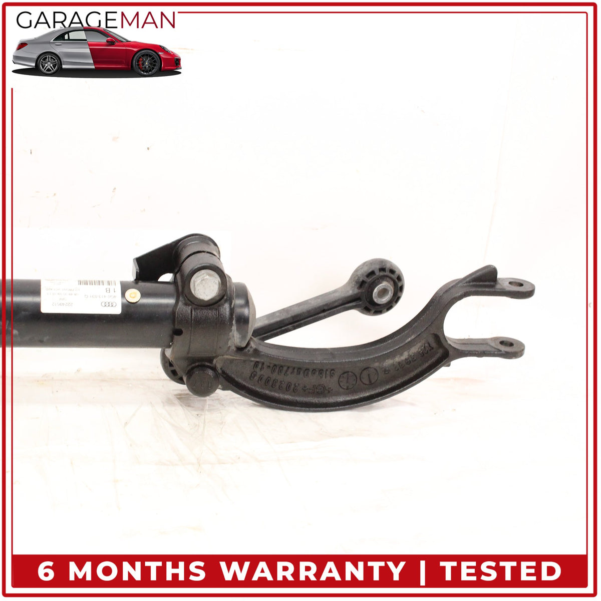 2012-2018 Audi A6 Front Left and Right Shock Strut Absorber Set 4G0413031Q OEM