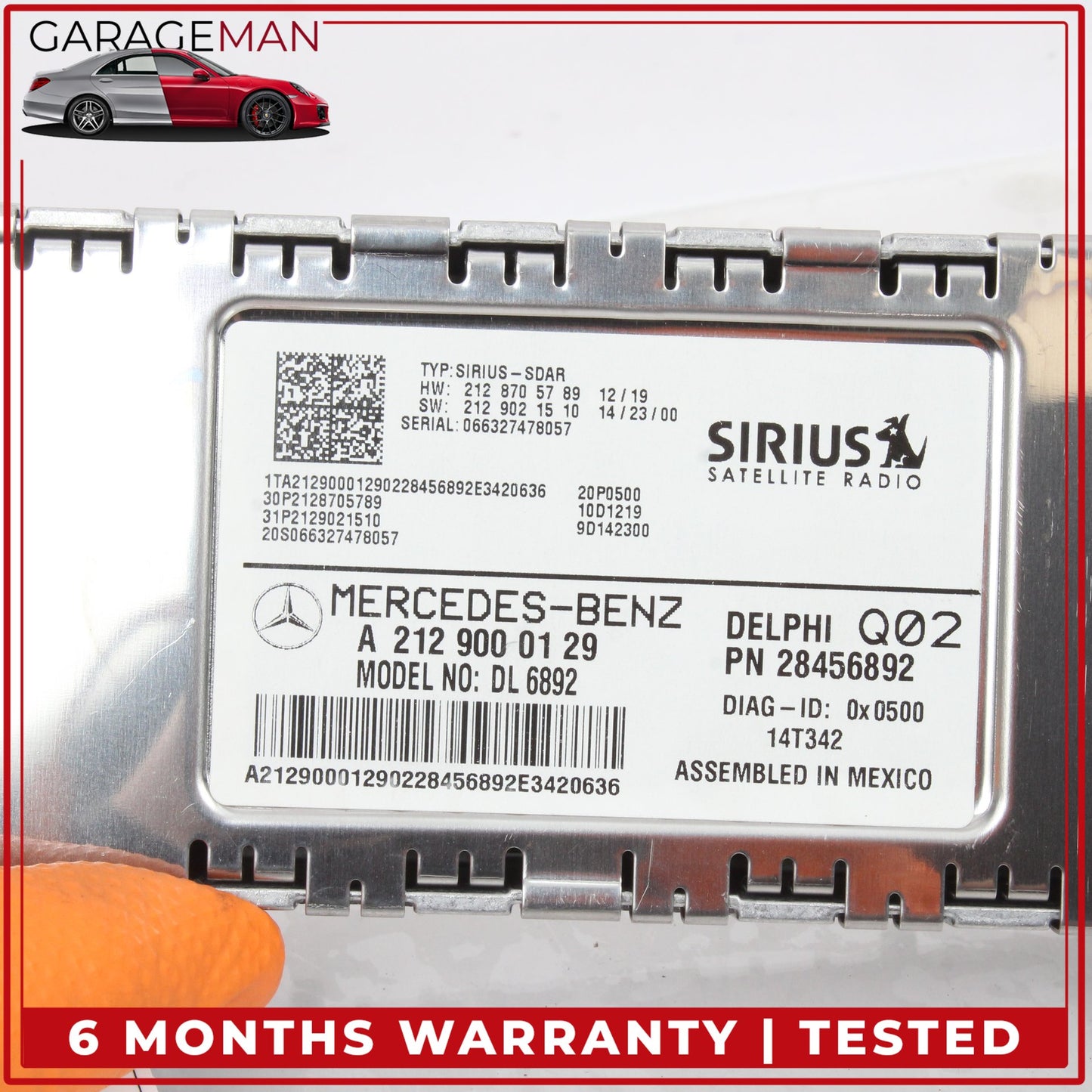 2010-2018 Mercedes W166 ML350 E350 Airmatic Air Suspension Control Module OEM