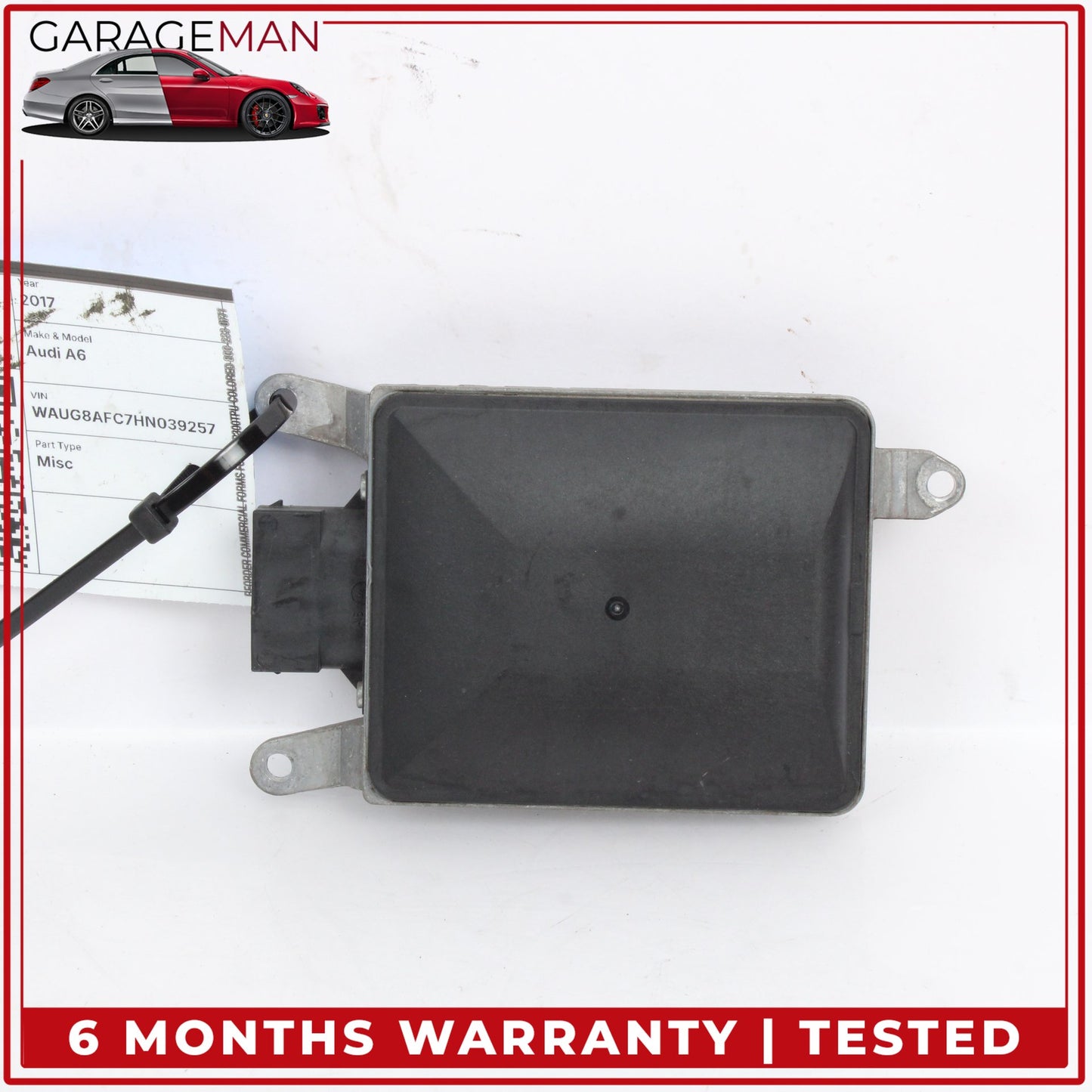 2012-2018 Audi A6 Rear Left Lane Assist Blind Spot Radar Sensor 4G0907568M OEM