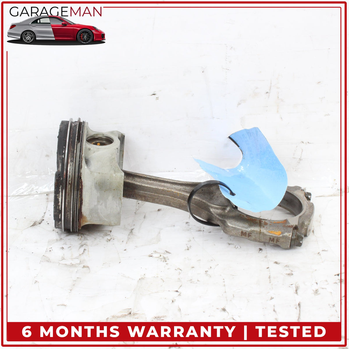 2008-2014 BMW 650i 550i X5 X6 4.4L V8 N63 Engine Motor Piston w/ Rod 7843237 OEM