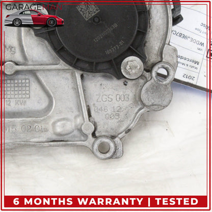2012-2018 Mercedes W216 CL550 Engine Timing Chain Cover Plate 2760150201 OEM