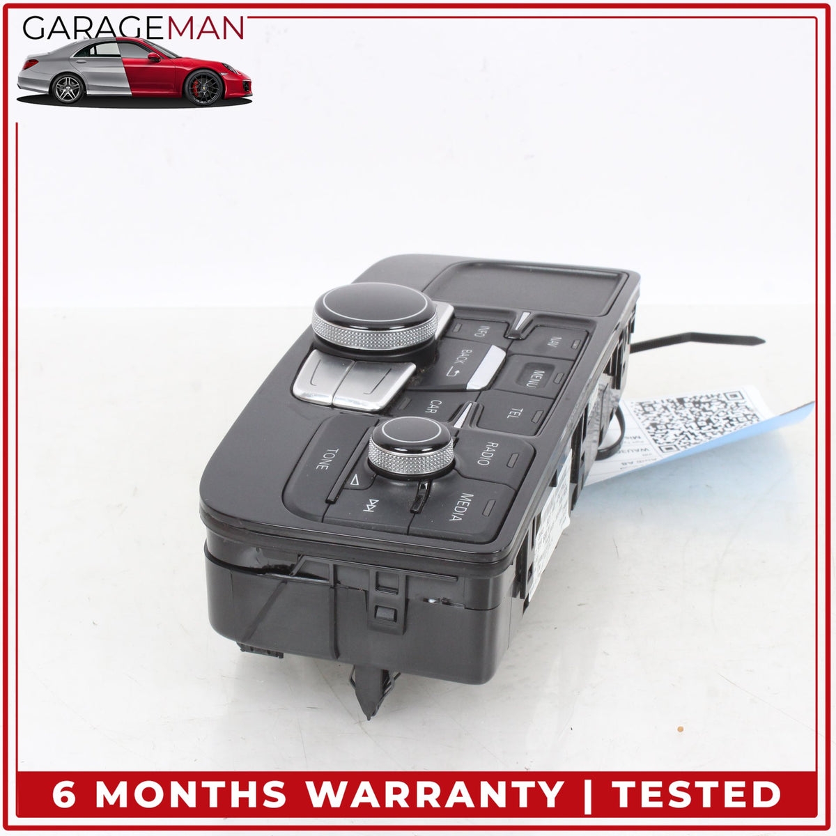 2011-2018 Audi A8 S8 MMI Radio Multimedia Control Switch Panel 4H1919600H OEM