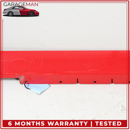 2002-2005 Ford Thunderbird Right Side Skirt Rocker Panel Red 1W637610154A OEM