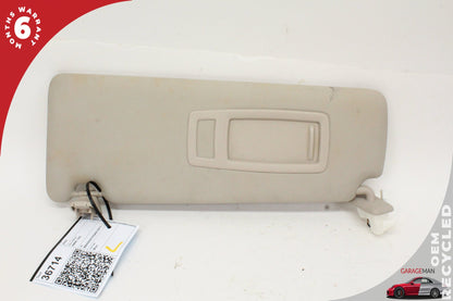 2012-2018 BMW 320i 328i 330i F30 Front Left Side Sun Visor Beige 7322293 OEM