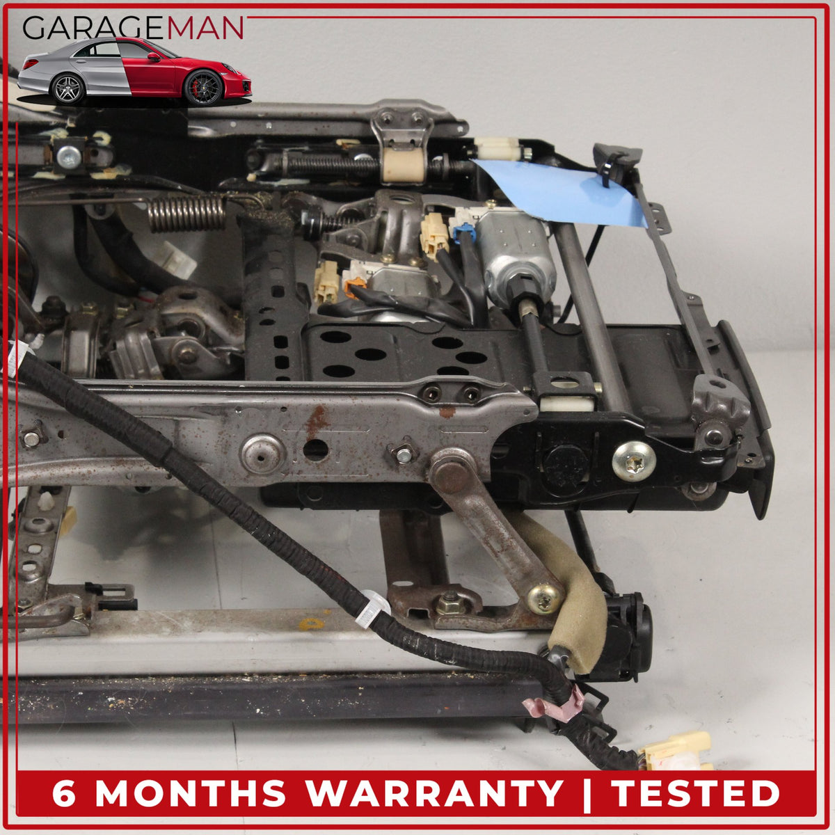 2001-2006 Lexus LS430 XF30 Sedan Front Left Seat Track Rail Frame w/ Motors OEM