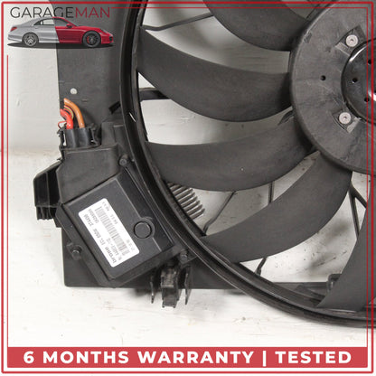 2005-2014 Mercedes W216 CL550 Engine Radiator Cooling Fan Motor Assembly OEM