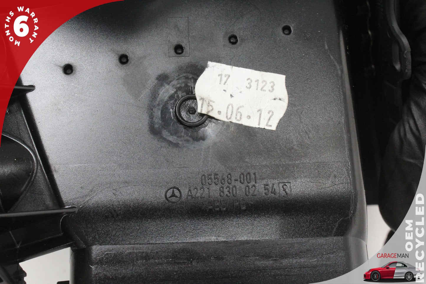 07-14 Mercedes-Benz S550 W221 Sedan Dashboard Dash AC A/C Air Vent 2218300254