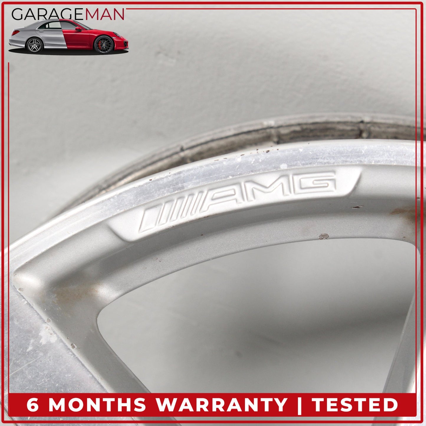 2012-2015 Mercedes W204 C250 Rear 7 Spoke Wheel Rim 8.5JX18H2ET54 2044019902 OEM