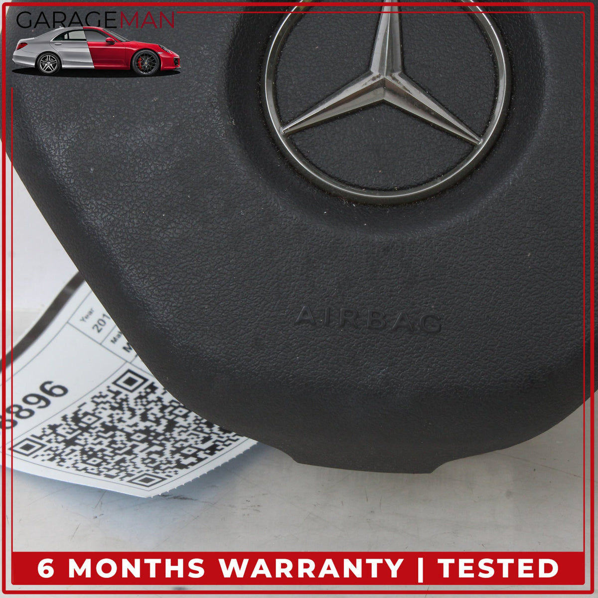 2012-2017 Mercedes W242 B Electric Drive Front Left Steering Wheel Airbag OEM