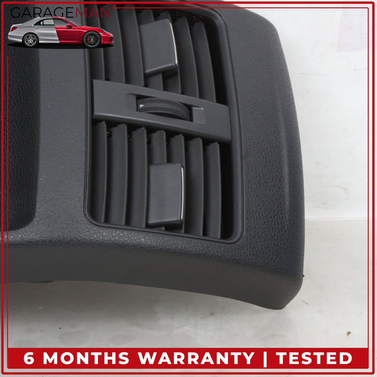 2014-2020 Mercedes X156 GLA250 Rear Center Console A/C Air Vent Trim Black OEM