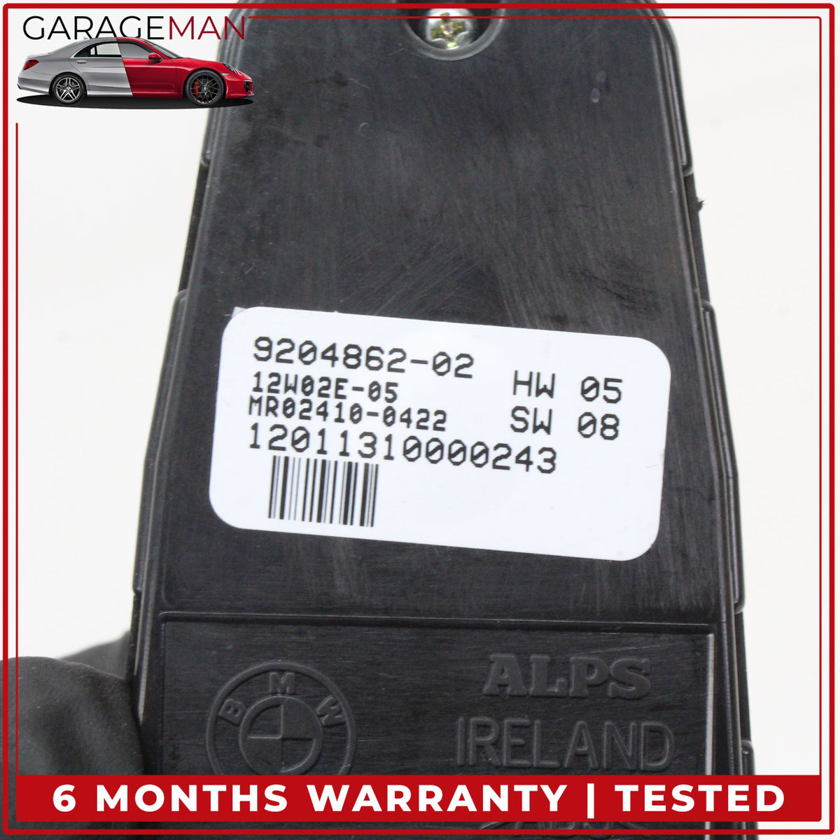 2009-2017 BMW 550i 535i 740i 650i Rear Left Or Right Window Control Switch OEM