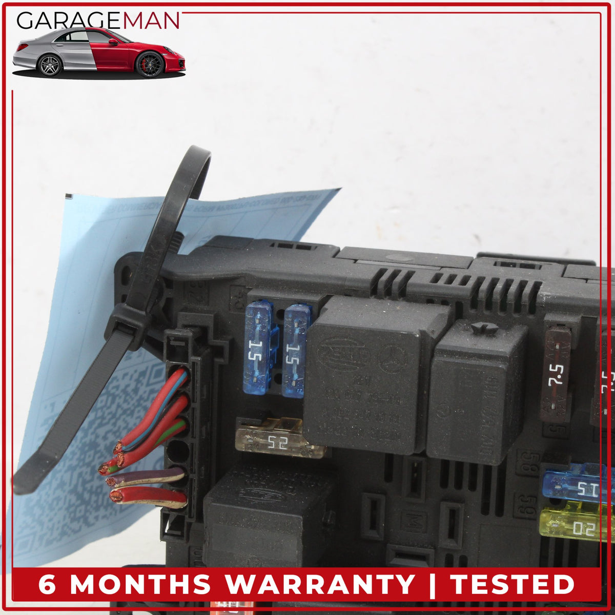 2003-2009 Mercedes W211 E350 Front SAM Module Relay Fuse Box 2115457401 OEM