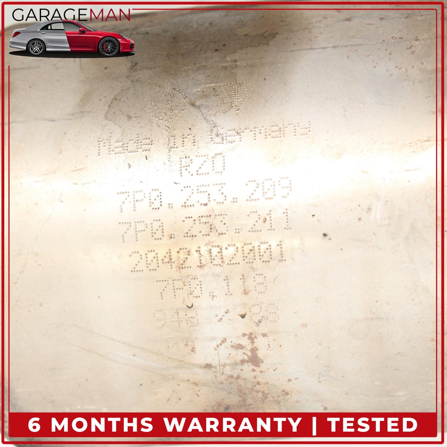 2011-2015 Audi Q7 SUV Left Driver Side Exhaust Downpipe Down Pipe 7P0253209 OEM