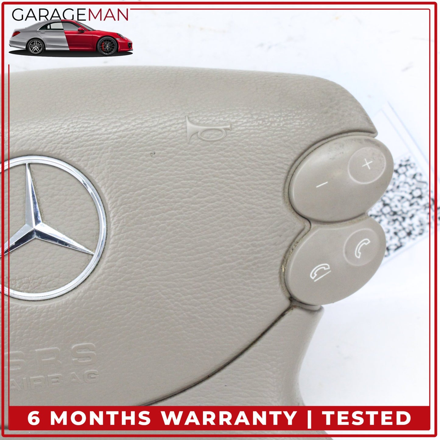 2003-2009 Mercedes-Benz CLK350 W209 Coupe Steering Wheel Airbag 2308600102 OEM