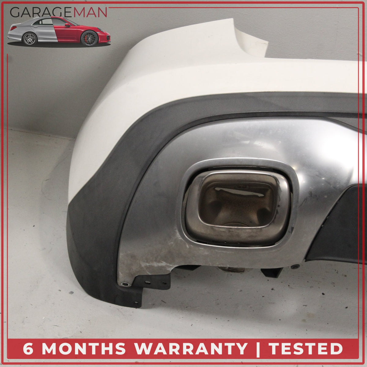 2015-2020 Mercedes X156 GLA250 Rear Bumper Cover Panel Polar White OEM