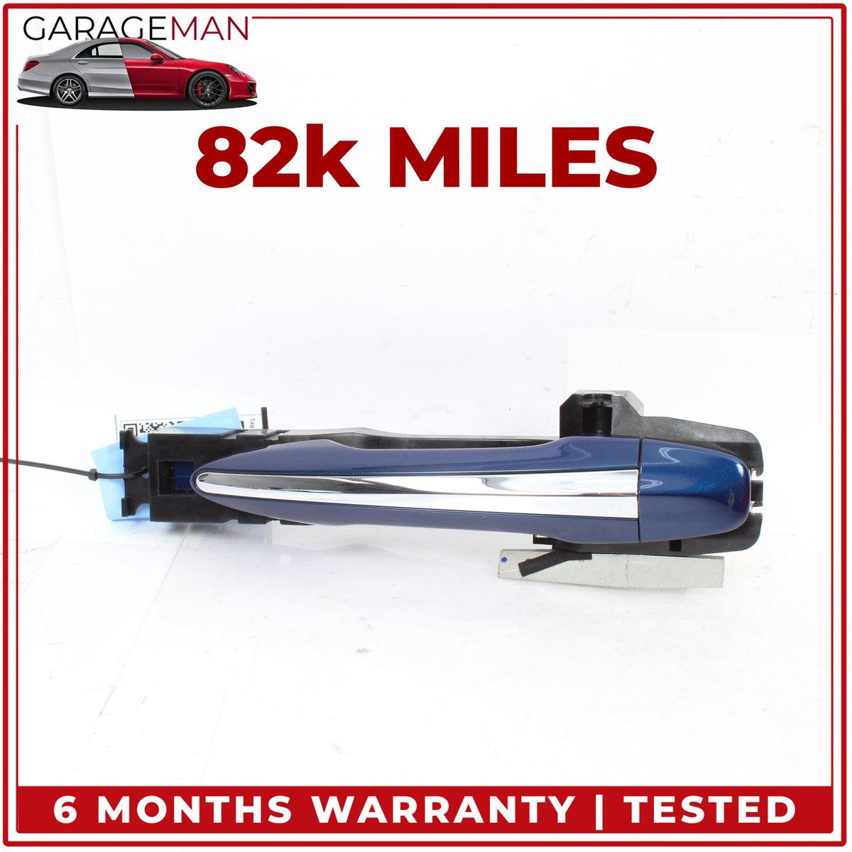 2014-2024 Infiniti Q50 Rear Right Passenger Side Exterior Door Handle Blue OEM