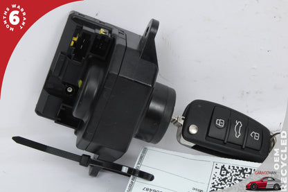 2007-2015 Audi Q7 A6 S6 Ignition Lock Switch Module w/ Key Fob 4F0909131J OEM