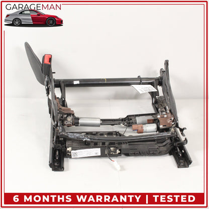 2017-2023 BMW 530e G30 Front Left Side Lower Seat Track Frame Rail w/ Motors OEM