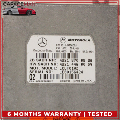 2005-2014 Mercedes W215 CL500 Voice Communication Control Module 2218700826 OEM