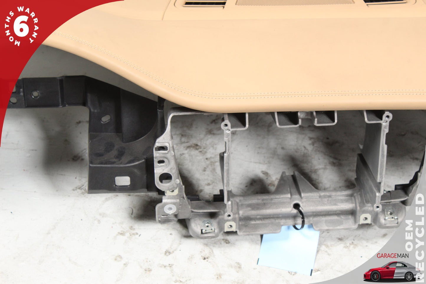 2010-2016 Porsche Panamera 970 Dashboard Dash Board Panel Assembly Beige OEM
