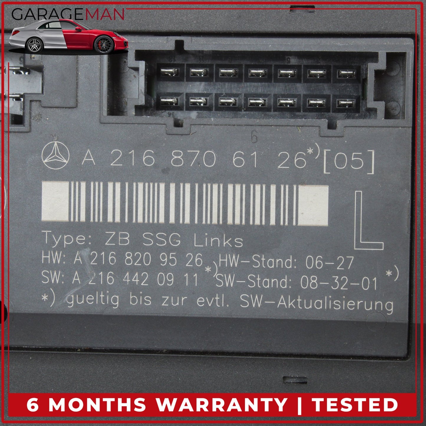 2007-2014 Mercedes W216 CL550 Front Right Seat Control Module 2168706226 OEM