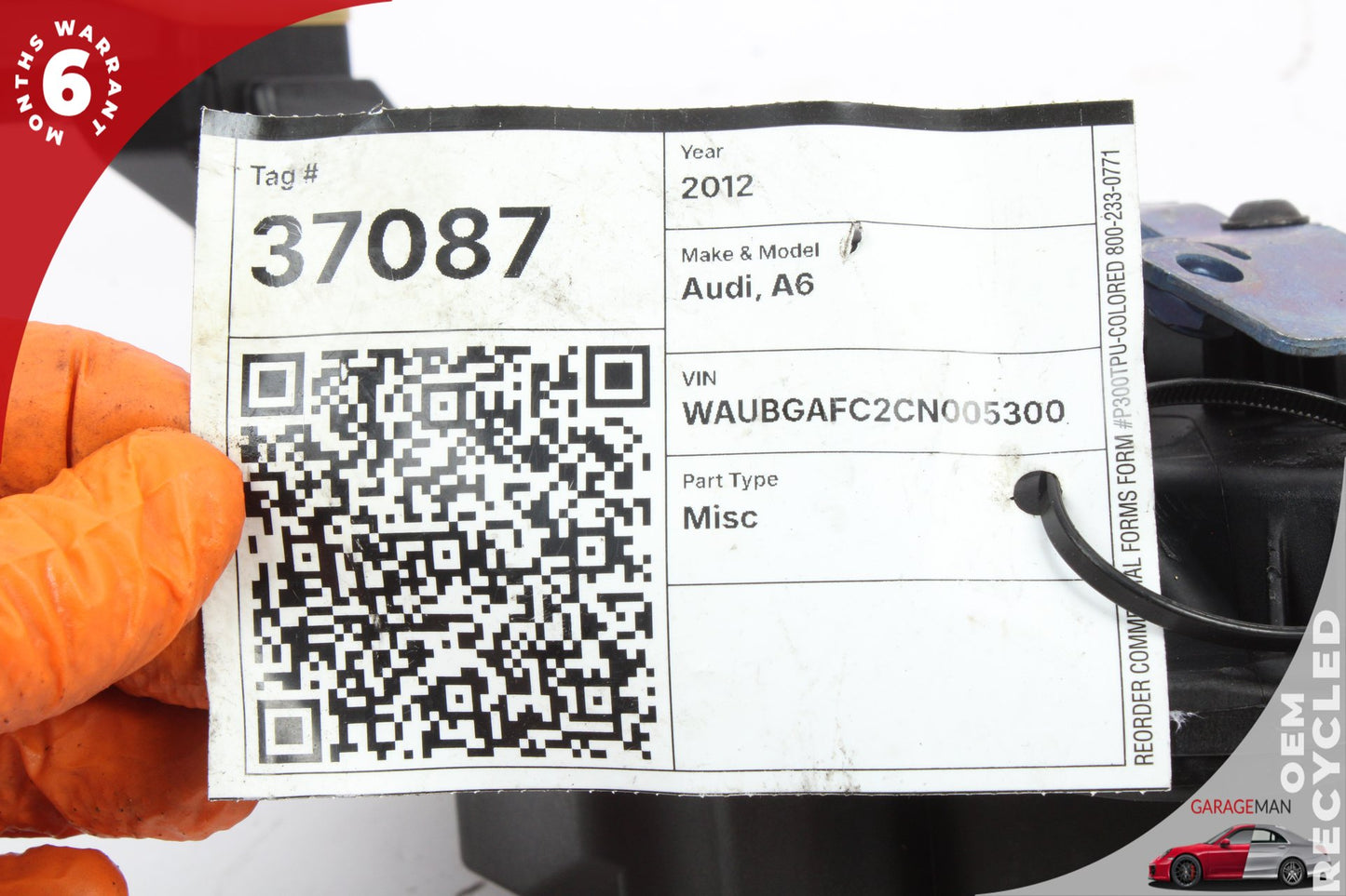 2009-2017 Audi A6 Q5 S5 Engine Motor Breather Oil Separator 06E103547 OEM