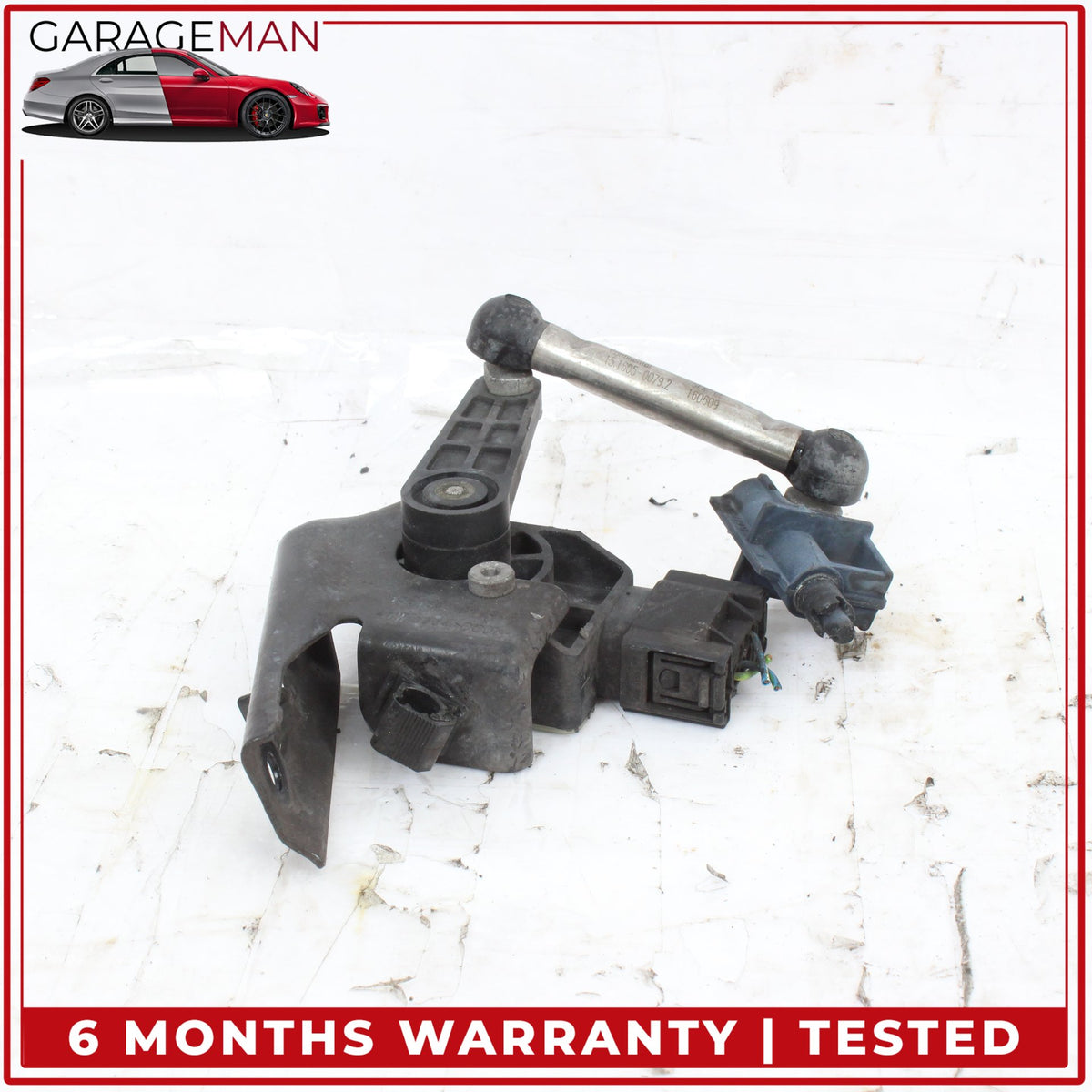 2010-2016 Porsche Panamera 970 Rear Side Suspension Level Hight Sensor Set OEM