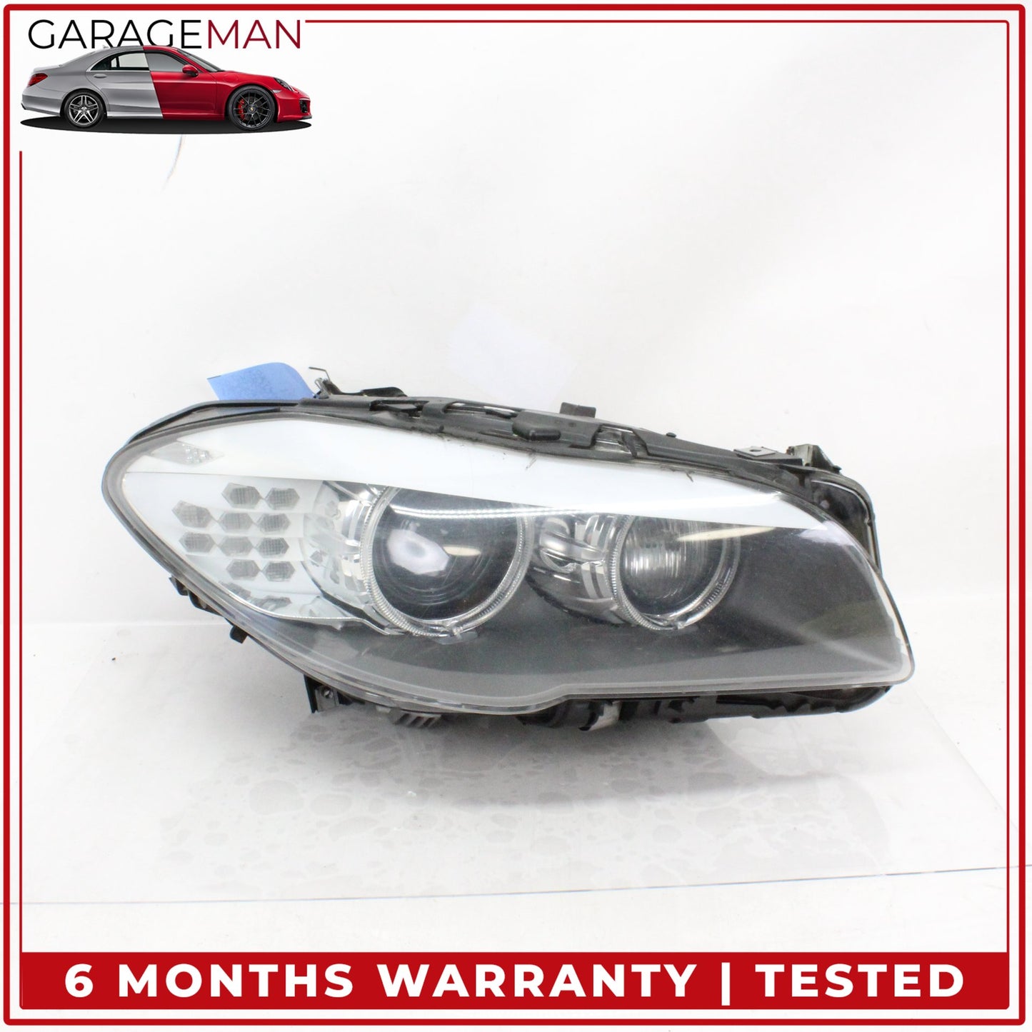 2011-2013 BMW 550i Front Right Passenger Side Xenon Head Light Lamp 7203256 OEM