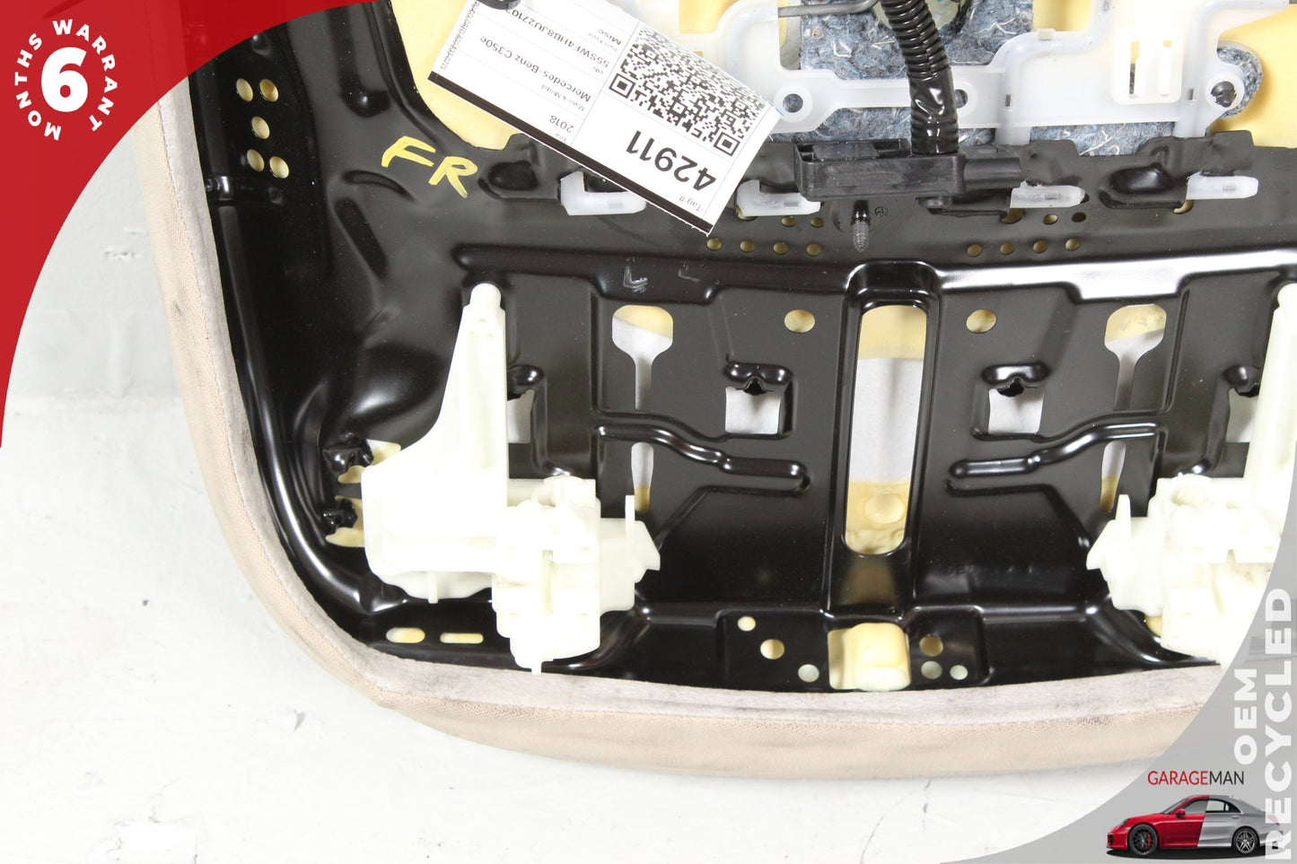 2018 Mercedes-Benz C350e W205 Sedan Front Left or Right Top Upper Seat Cushion 2059101147