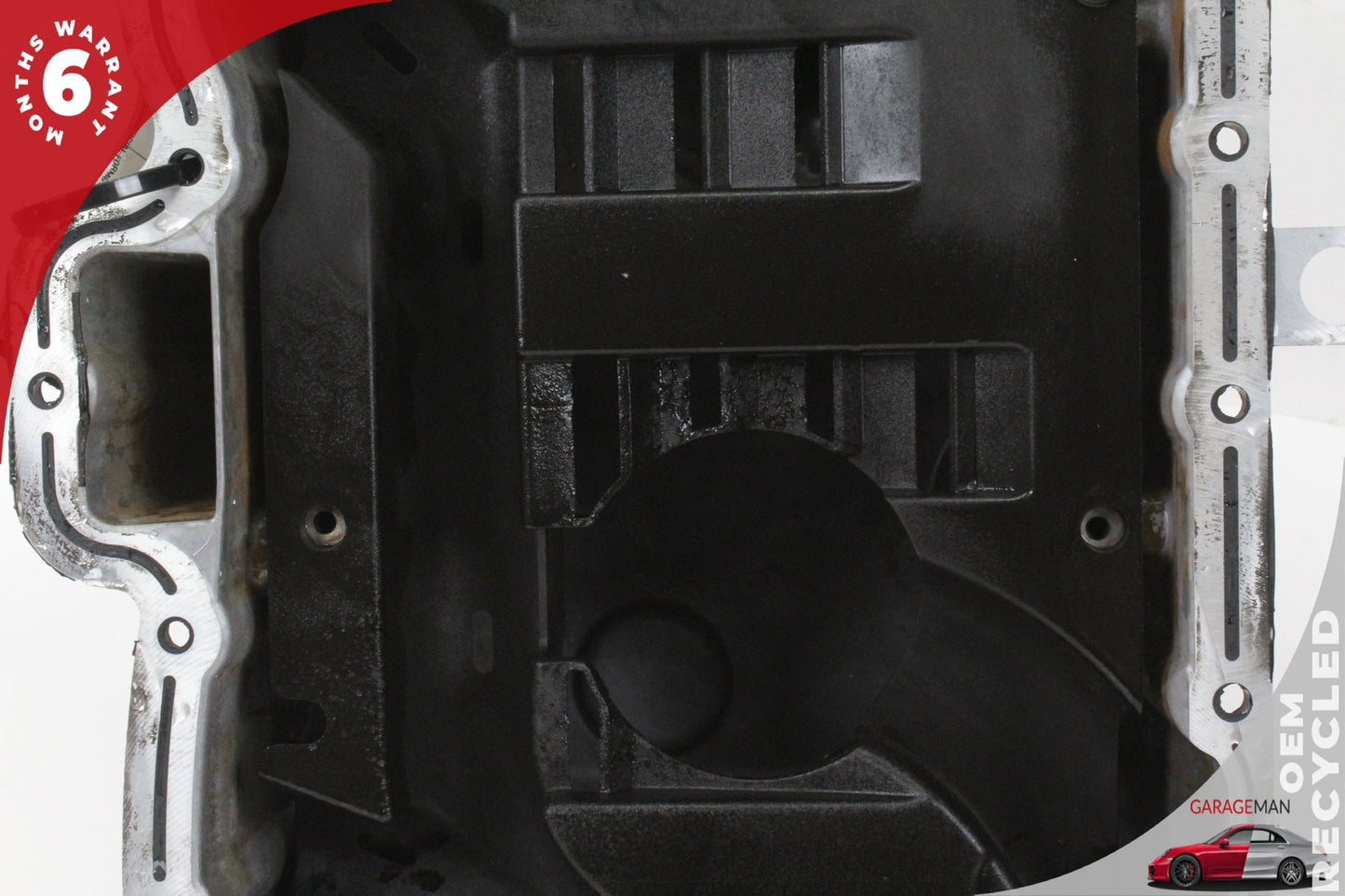 2007-2010 Porsche Cayenne 957 Audi Q7 Lower Engine Oil Pan w/ Oil Level Sensor