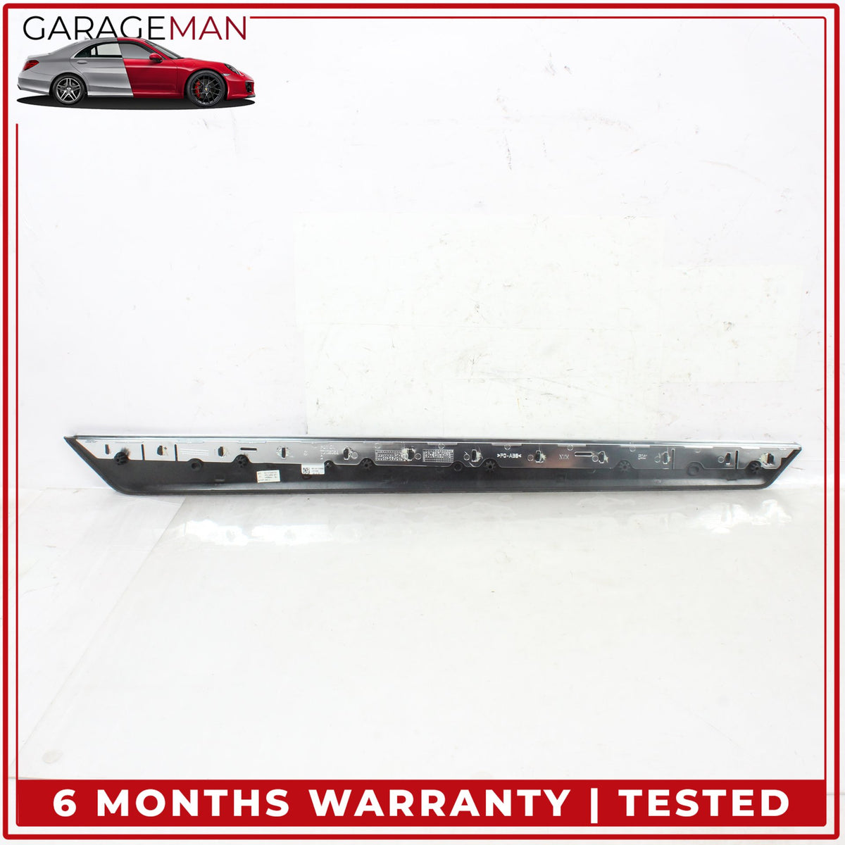2014-2016 Mercedes W212 E400 Front Dash AC Air Vent Panel w/ Door Trim Wood OEM